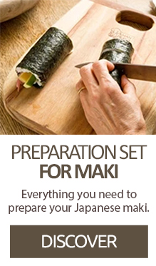 Preparation set for maki