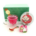  1 giftset with MON POTE Raspberry + wrapping paper