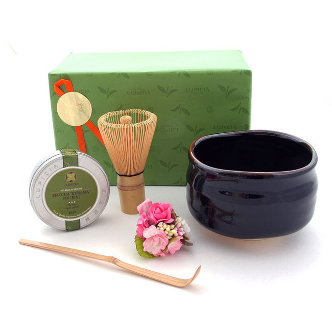 1 wooden gift set + giftwrap - TENMOKU