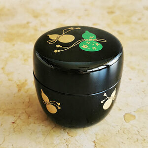 NATSUME MATCHA CADDY BLACK 40g