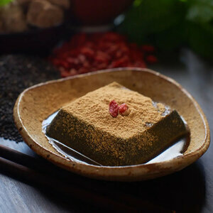 BLACK SESAME TOFU