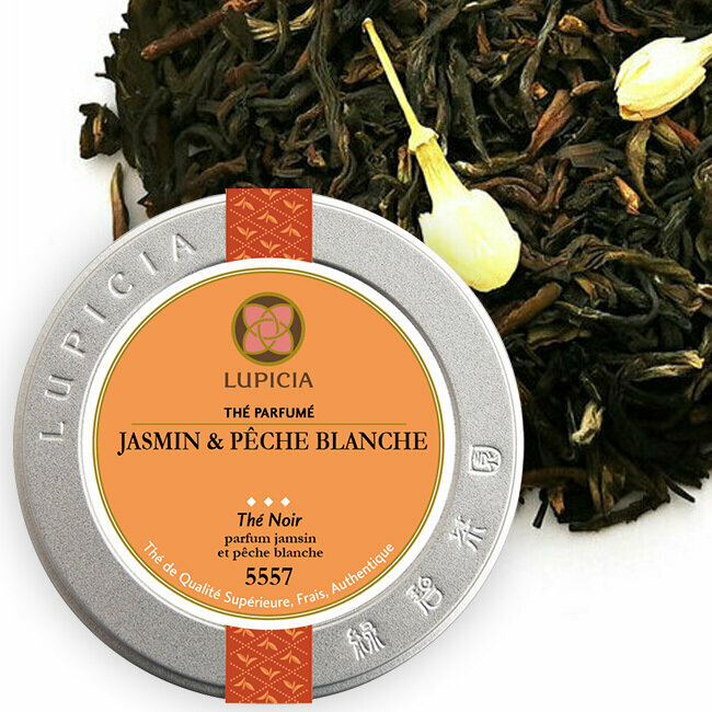 JASMIN & WHITE PEACH TB x10 Tin 50g