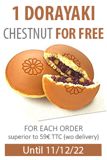 1 chestnut dorayaki for free