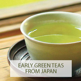 Early green teas from Japan