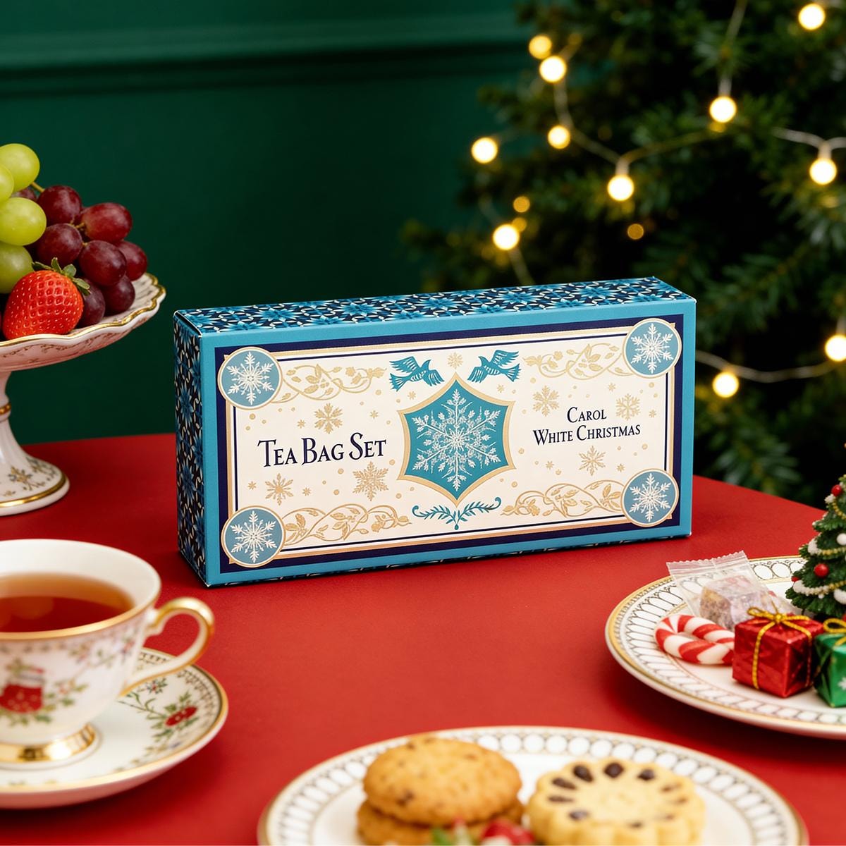 Th&eacute;s de No&euml;l. Coffret infusettes