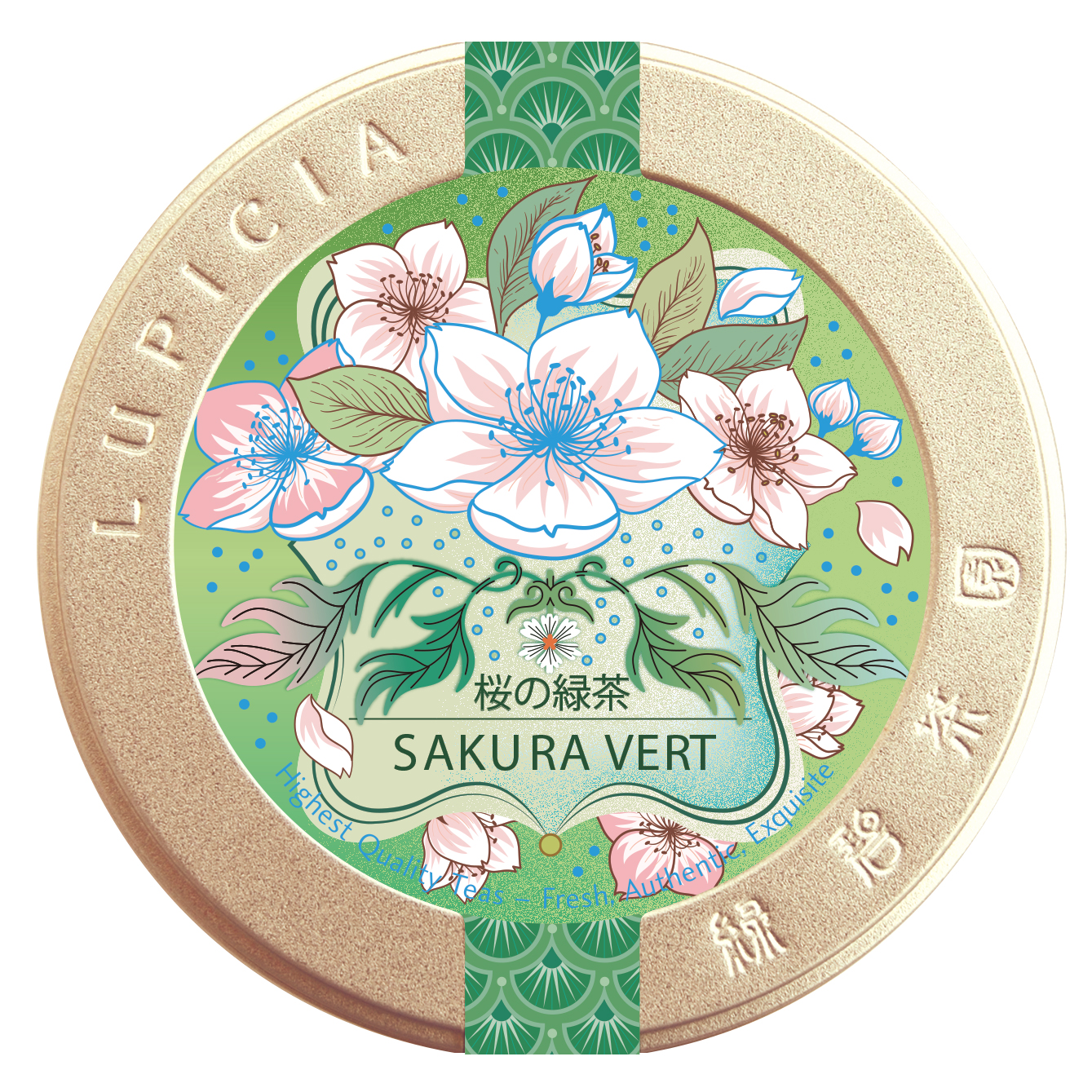 Spring seasonal tea. green sakura